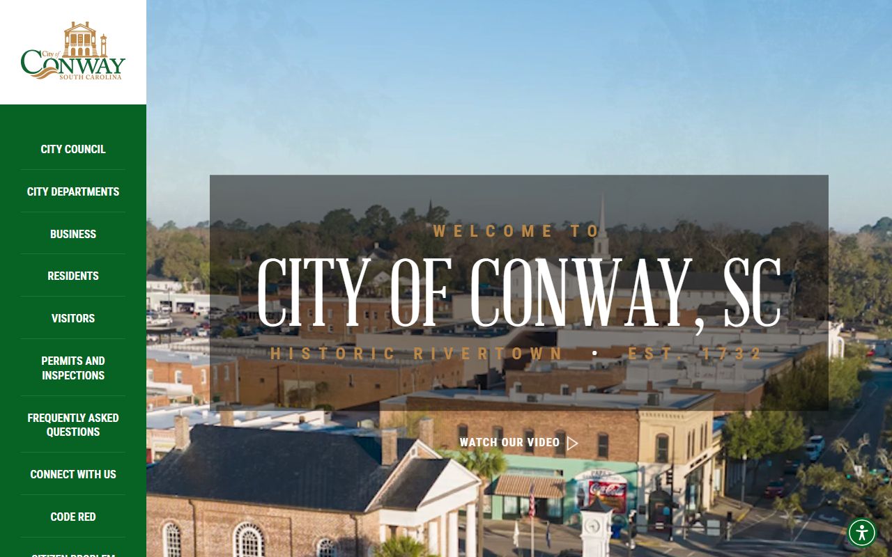 City of Conway official site for recent bookings and police records