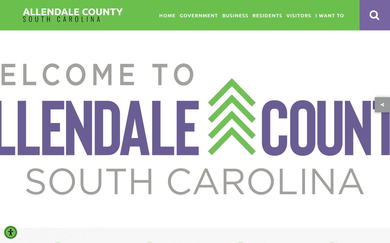 Allendale County official website for detention center and recent bookings information