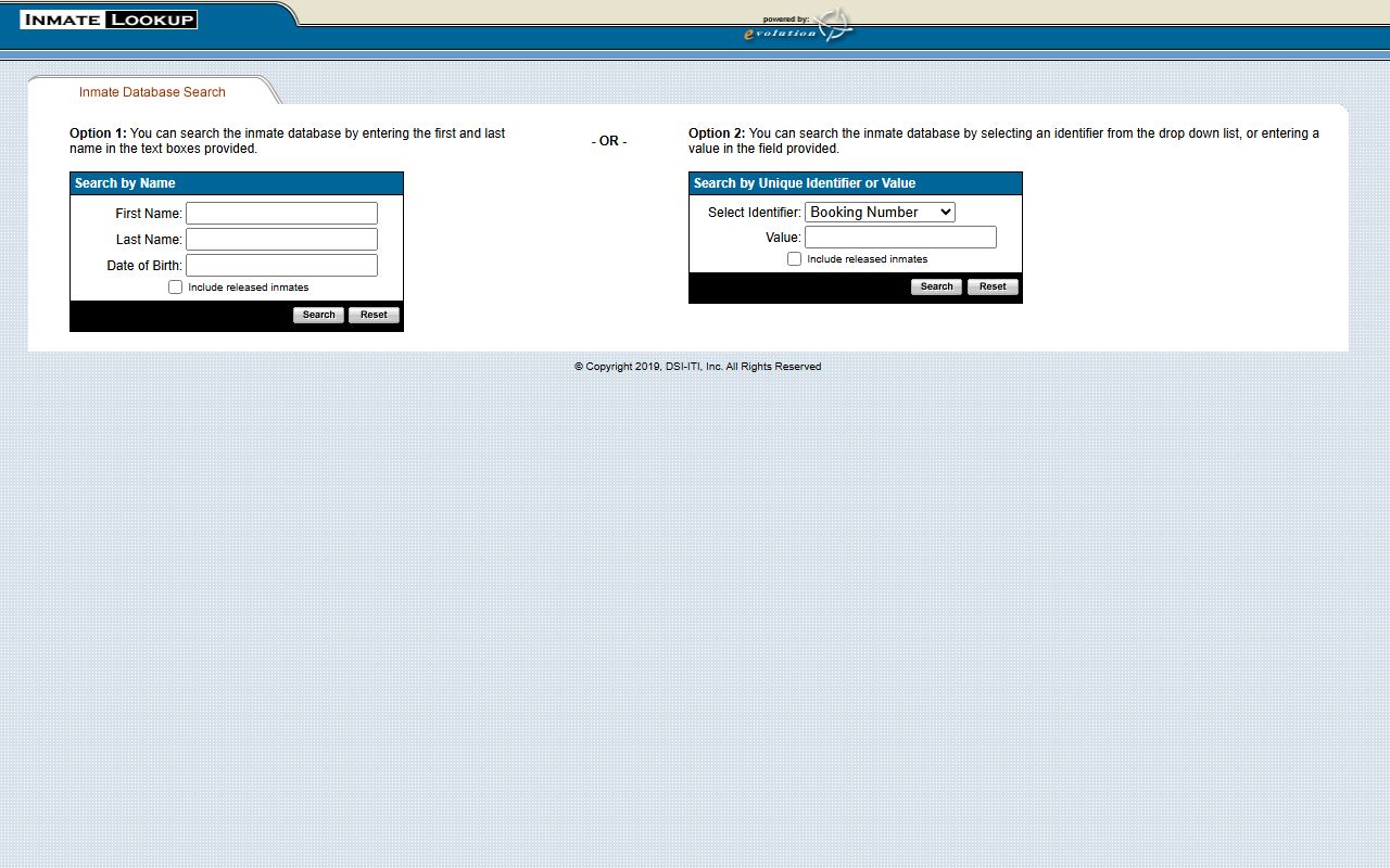 Berkeley County IML inmate management lookup system for recent bookings and jail records